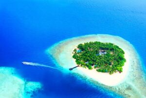 Barrière de corail dans le monde : La barrière de corail des Maldives